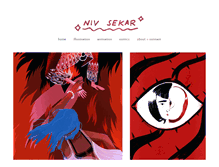 Tablet Screenshot of nivsekar.com